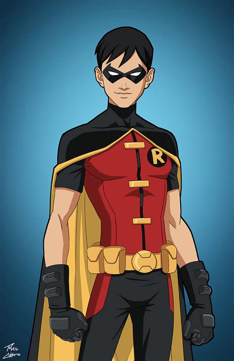 phil cho dick grayson|Robin [Dick Grayson] (Young Justice) — Phil Cho.